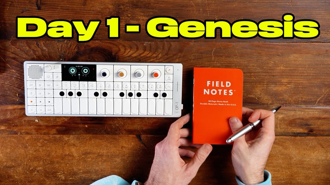 Making Music Every Day on the OP-1 Field | Day 1: Genesis