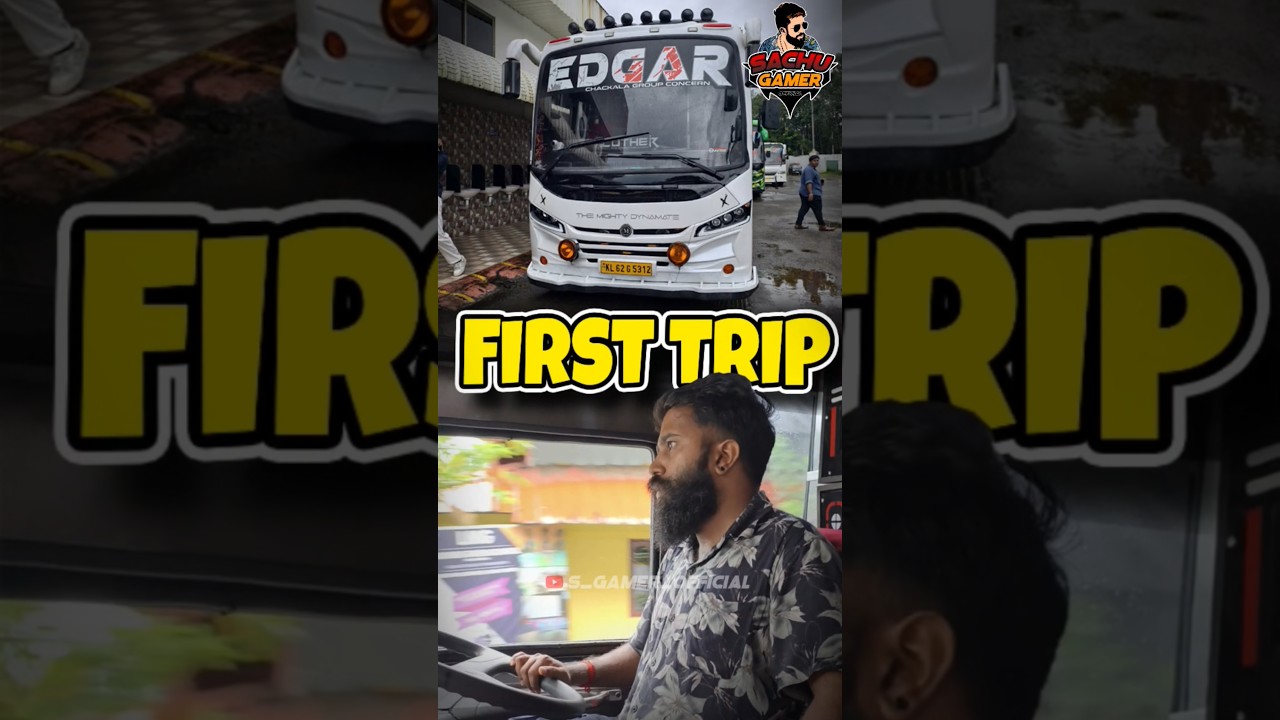 First trip | kerala tourist bus