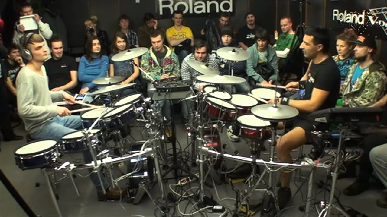 Roland V-Drums Contest'12 Холодянский Павел - Эд Лаубер