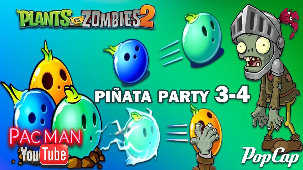 Plantas vs Zombies 2  Piñata Party #3-4