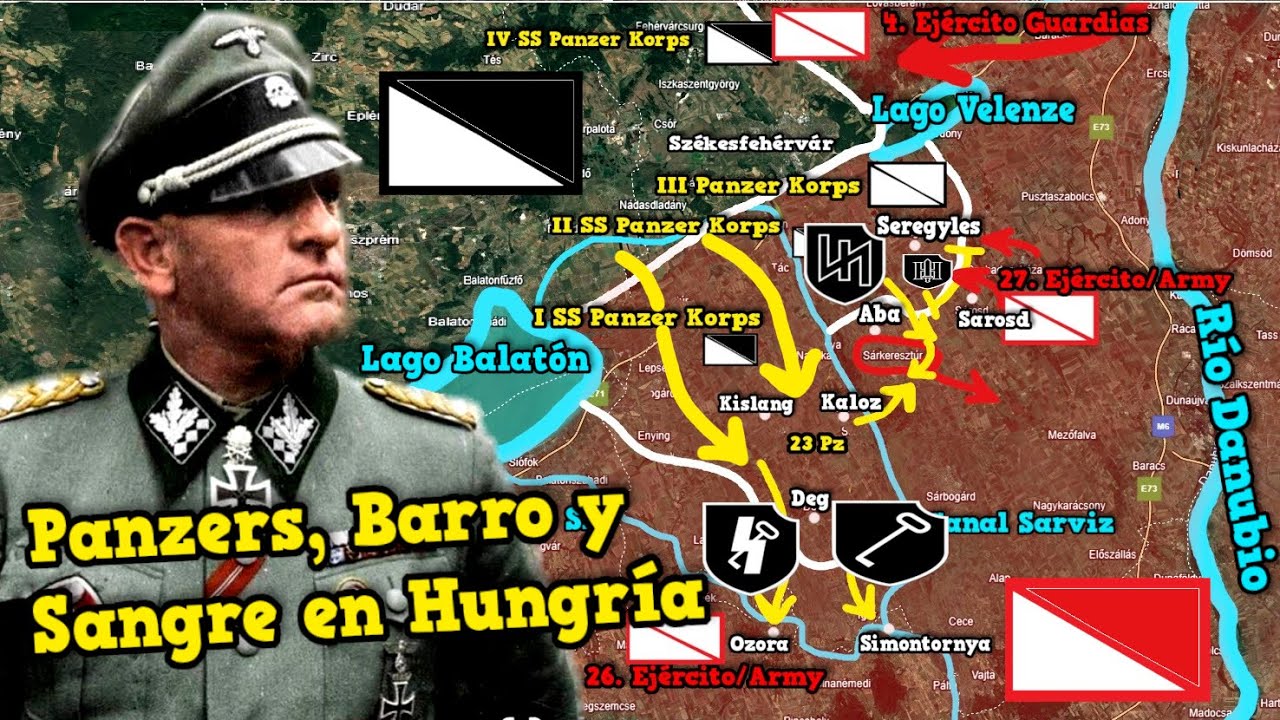 La Gran Ofensiva del Lago Balatón 1945 | Último Ataque de la Wehrmacht en la Segunda Guerra Mundial