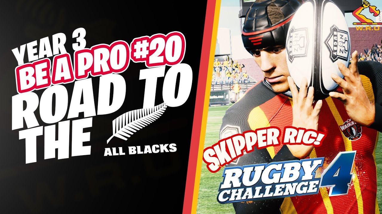 RUGBY CHALLENGE 4 BE A PRO #20 - CAPTAIN RIC YOUNG INTERVIEW!