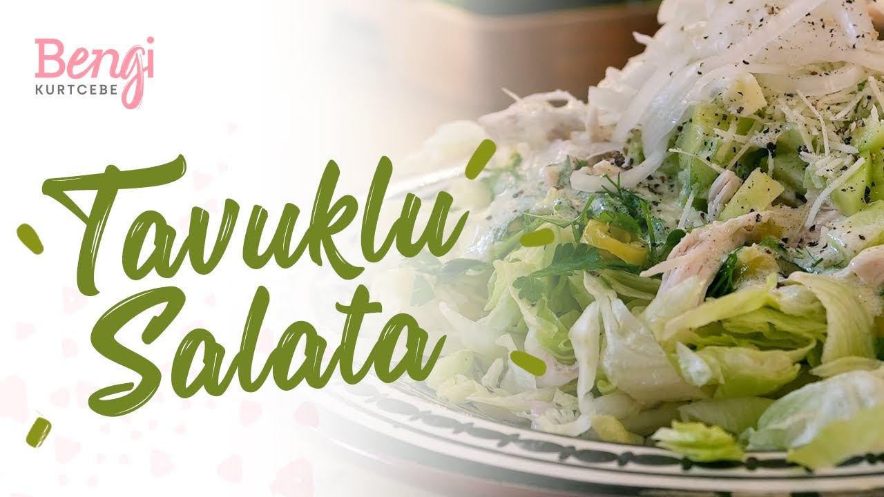 Nefis soslu Doyurucu Hafif Lezzetli Tavuklu Salata
