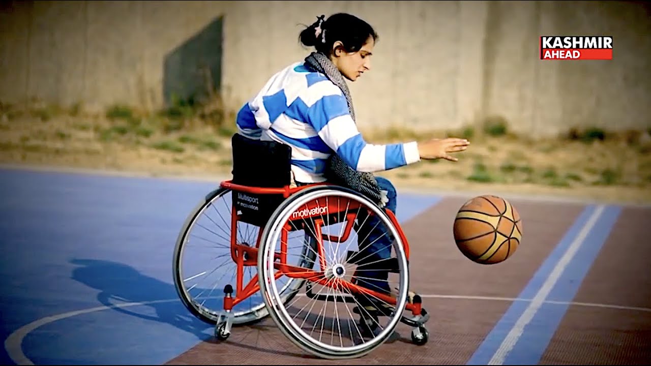 Kashmir’s first female wheelchair basketball player Inshah Bashir