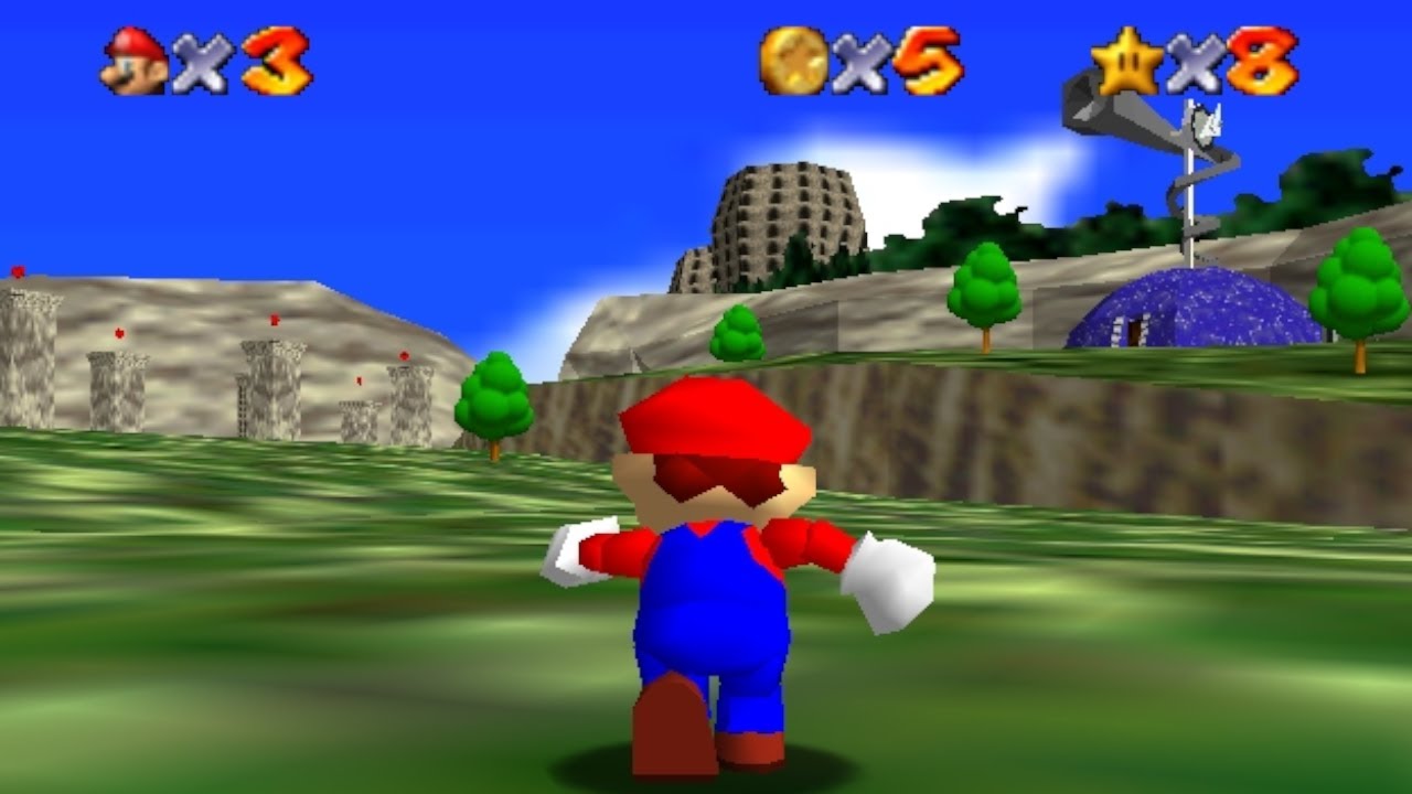 Termina Field  in Super Mario 64