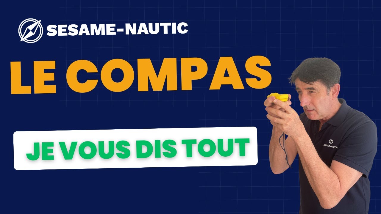 Tuto permis hauturier- le compas et sa variation.