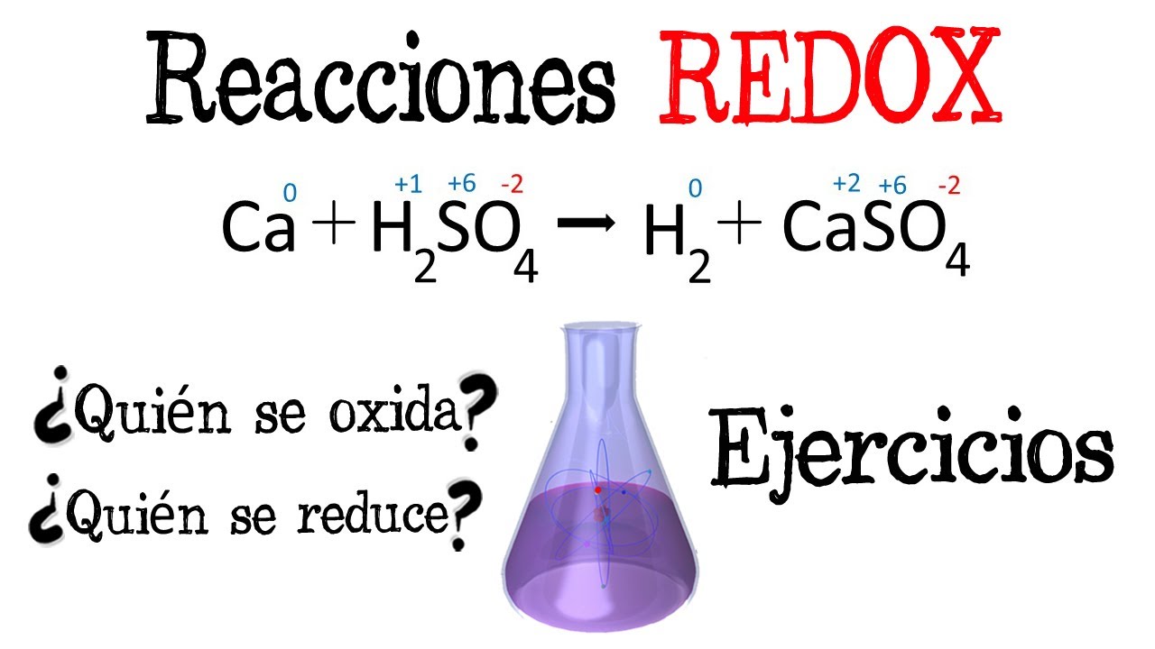 ⚠️Reacciones REDOX ¿Quién se Oxida y quién se Reduce? - EJERCICIOS⚠️ [Fácil y Rápido] | QUÍMICA |
