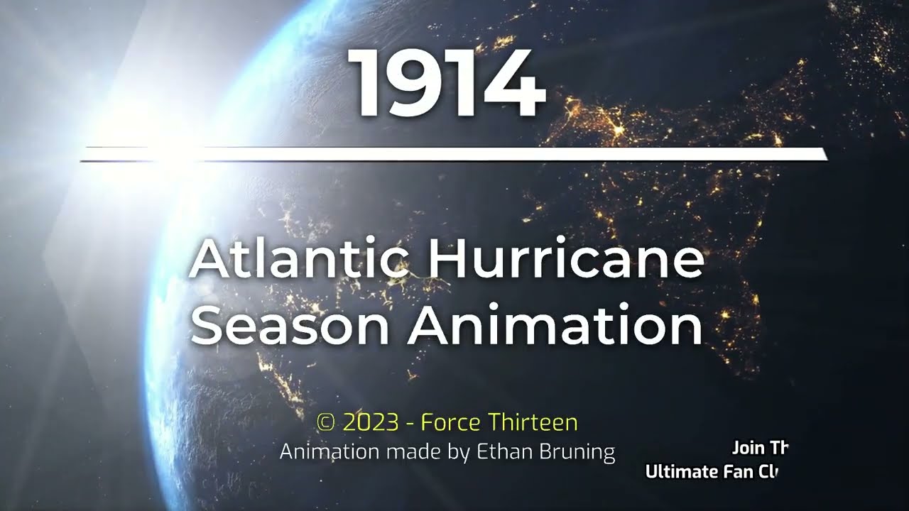 1914 Atlantic Hurricane Season Animation v2