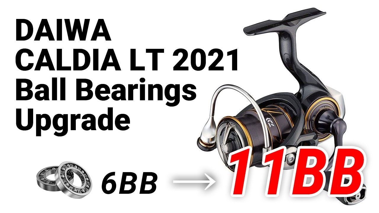 DAIWA CALDIA LT 2021 Ball Bearings Upgrade