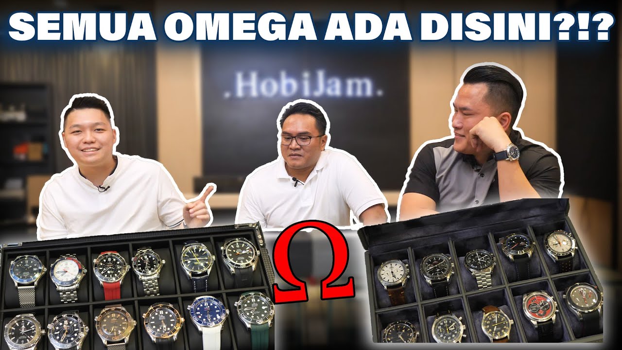 DATENGIN KOLEKTOR OMEGA TOP INDONESIA‼️OMEGANYA BANYAK BANGET GILEE‼️