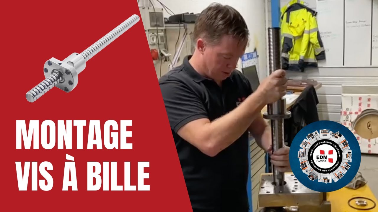 montage vis à bille