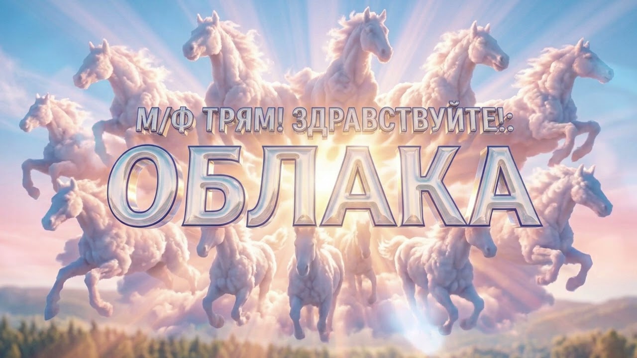 Облака — белогривые лошадки (из м/ф «Трям! Здравствуйте!») | AI Cover