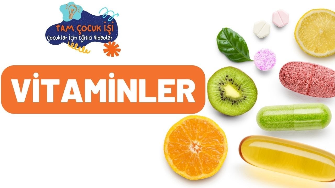 Vitaminler 4.sınıf - Çocuklar İçin Eğitici Videolar