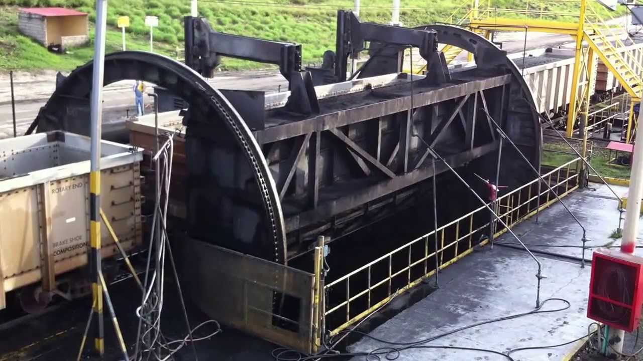 Heyl & Patterson - Single Coal Rail Car Dumper - Santa Marta Colombia