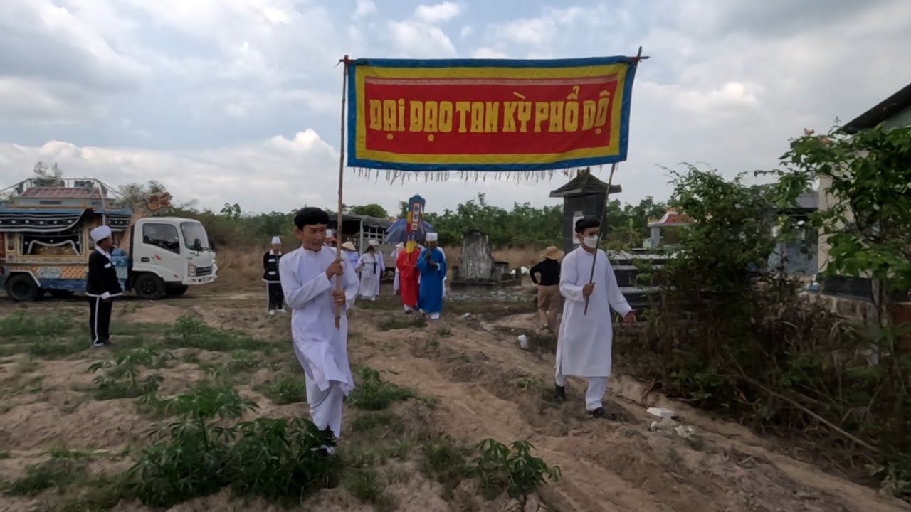 Lễ động quan Cố Đạo Hữu Võ Văn Thuận Hưởng Dương 56 Tuổi ấp bến rộng xã thạnh Đức 