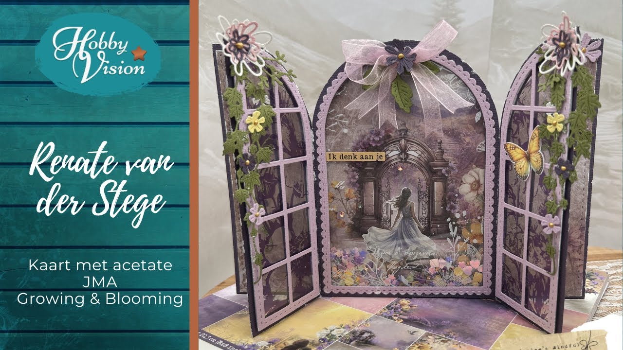Kaart met acetate - JMA Growing and Blooming