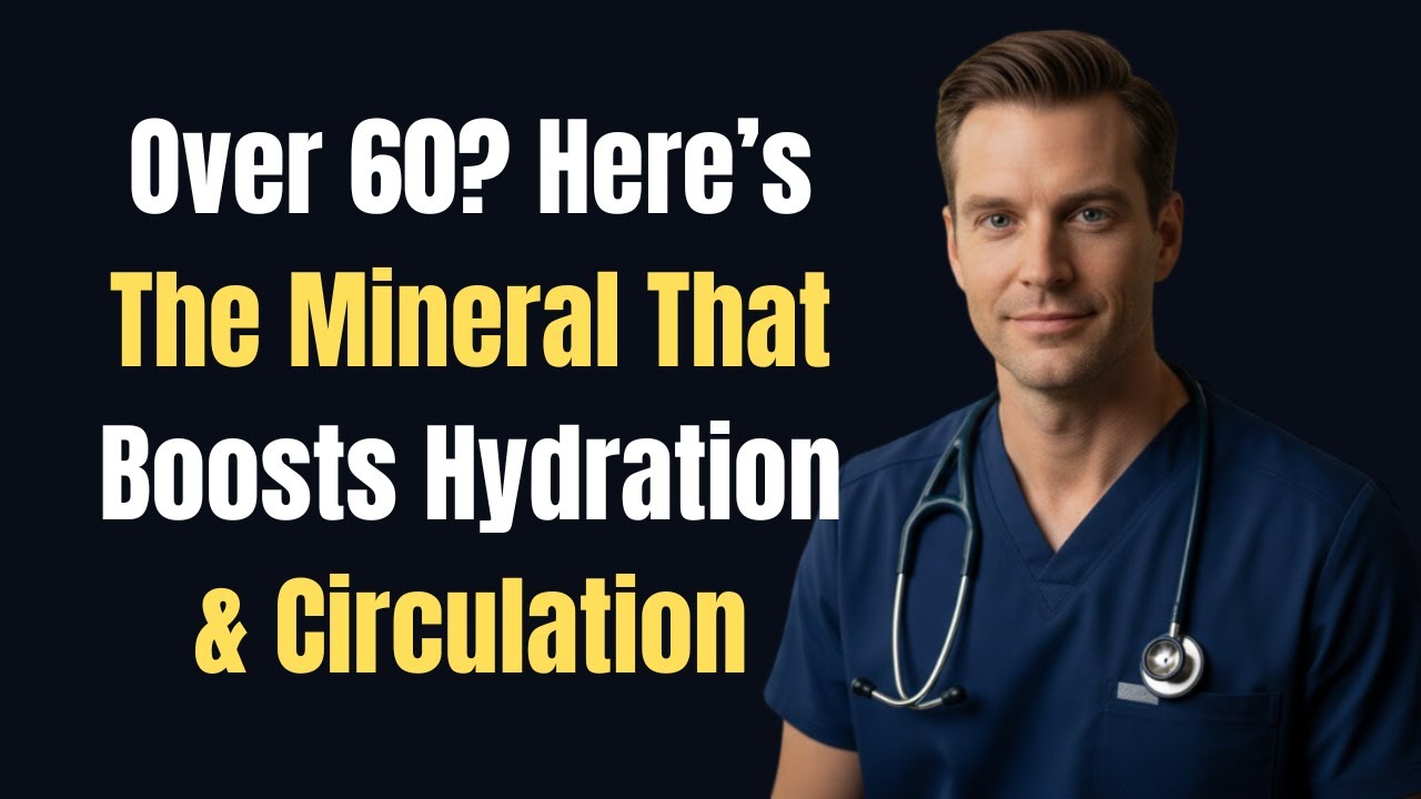 Don't Drink Still Water After 60! Mix THIS Mineral for Massive Blood Flow | Dr. Stephen
