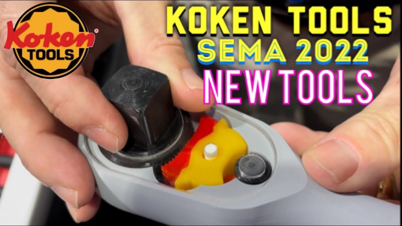 Koken USA: NEW Tool Releases from 2022 Sema Show. NEW LOCKING FLEX HEAD RATCHETS