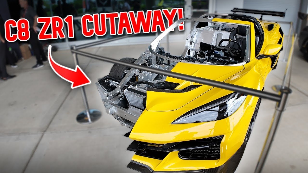Corvette C8 ZR1 Cutaway!!!