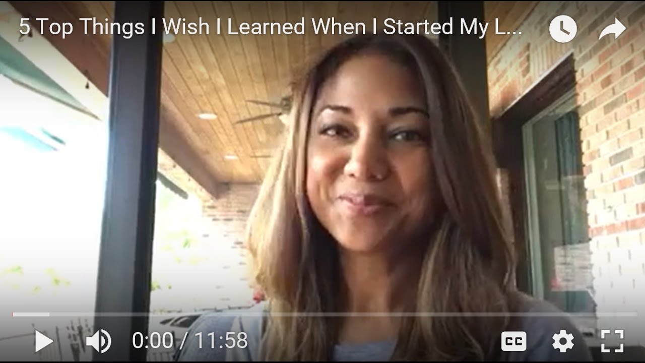 5 Top Things I Wish I Learned