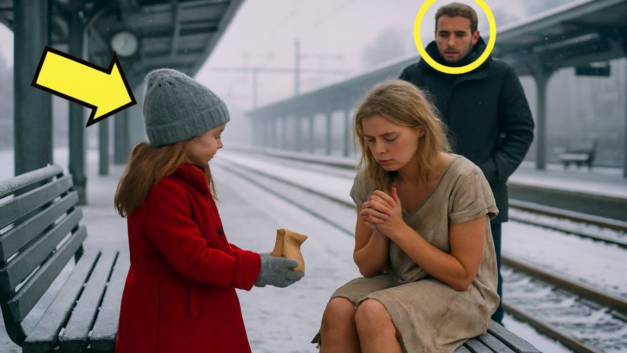 DIVENTA MIA MADRE…  DICE LA FIGLIA DELL'IMPRENDITORE ALLA DONNA CHE TREMA ALLA STAZIONE