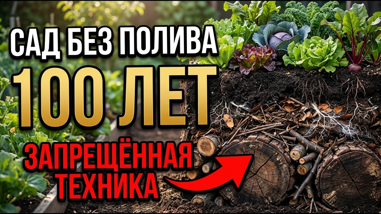 Сад, Который Поливает Себя 100 Лет — Почему Власти Запрещали Эту Технику?