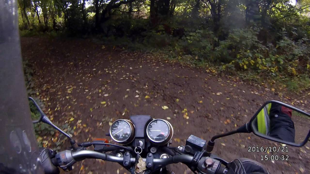 CB250 Off roading