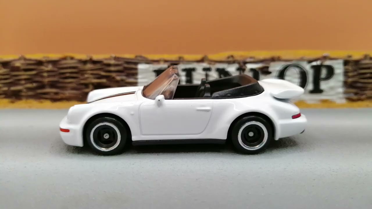 Porsche 911 Turbo Cabriolet - Hot Wheels Drop Tops release 2026