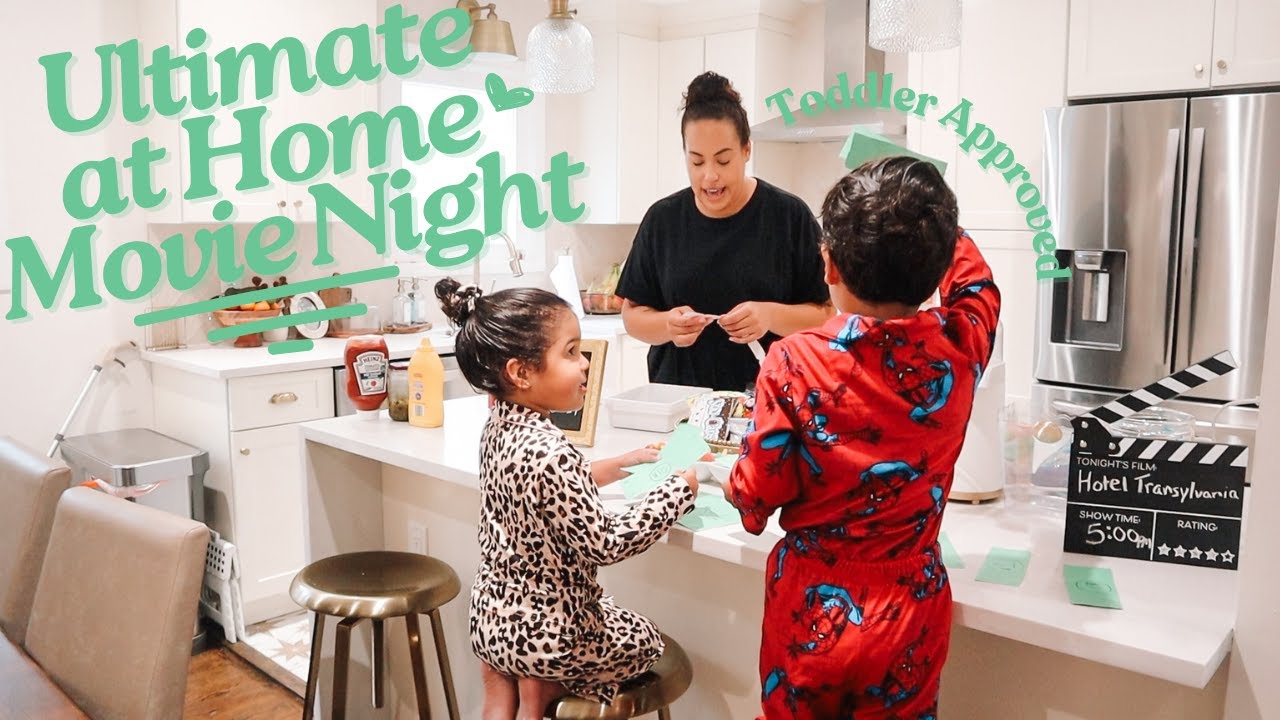Creating the Ultimate at Home Movie Night for My Toddlers