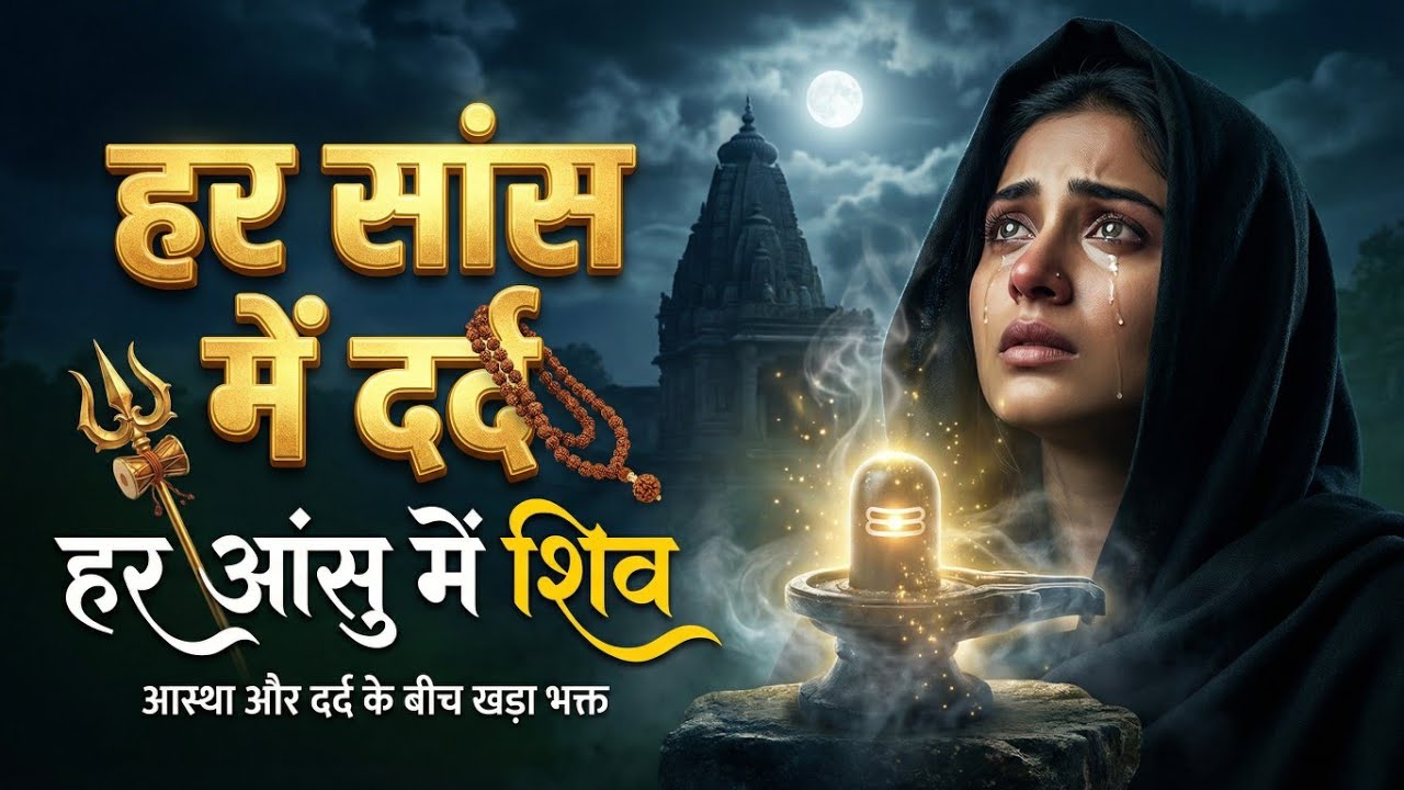 क्यों अच्छे लोगों को ही दर्द मिलता है 😭| हर सांस में दर्द हर आंसु में शिव | Painful Shiv Bhajan 2026