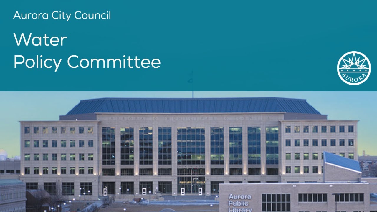 Water Policy Committee Meeting - November 2025