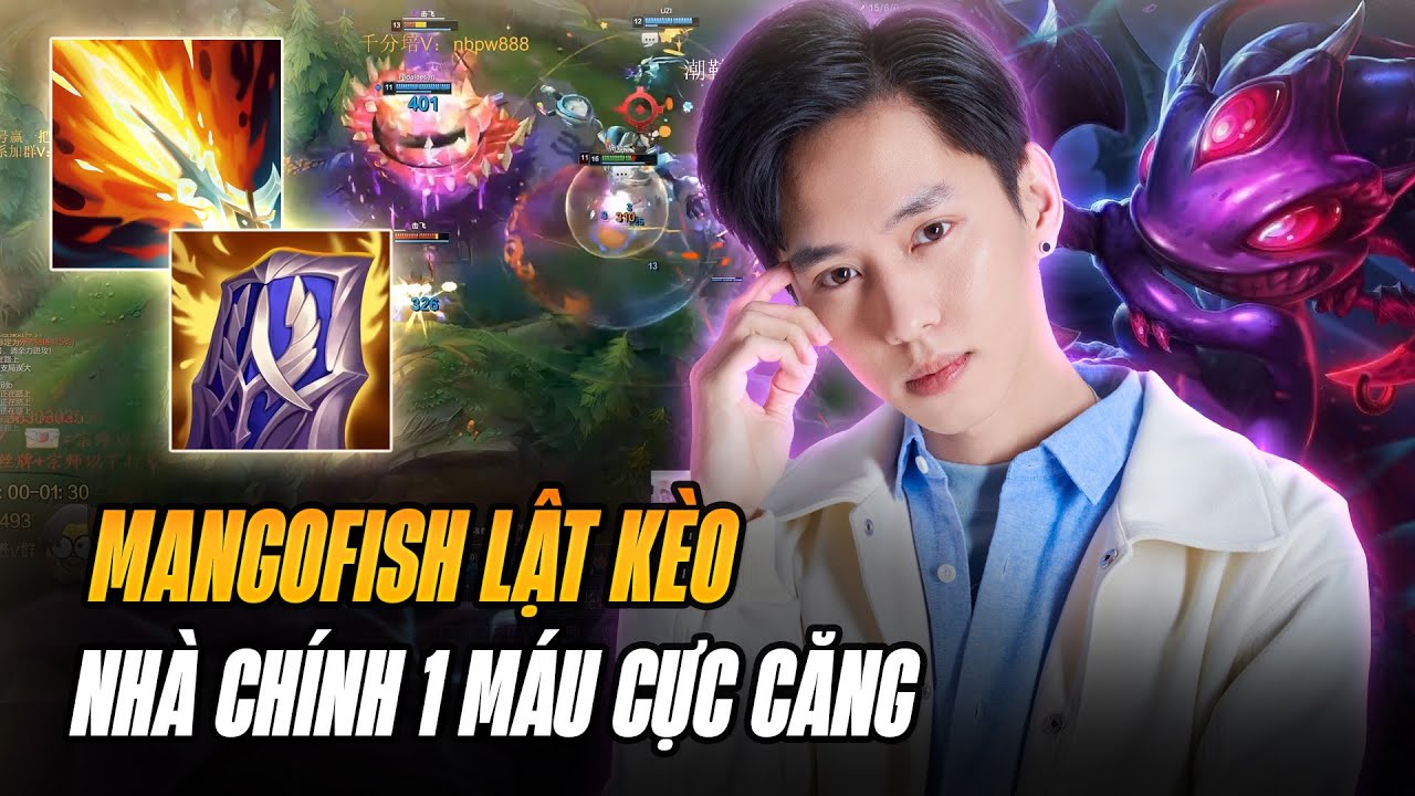 MANGOFISH FARM 20 MẠNG RANK CAO THỦ GÁNH TEAM LẬT KÈO MÃN NHÃN KHI NHÀ CHÍNH CHỈ CÒN 1 HIT CỰC CĂNG