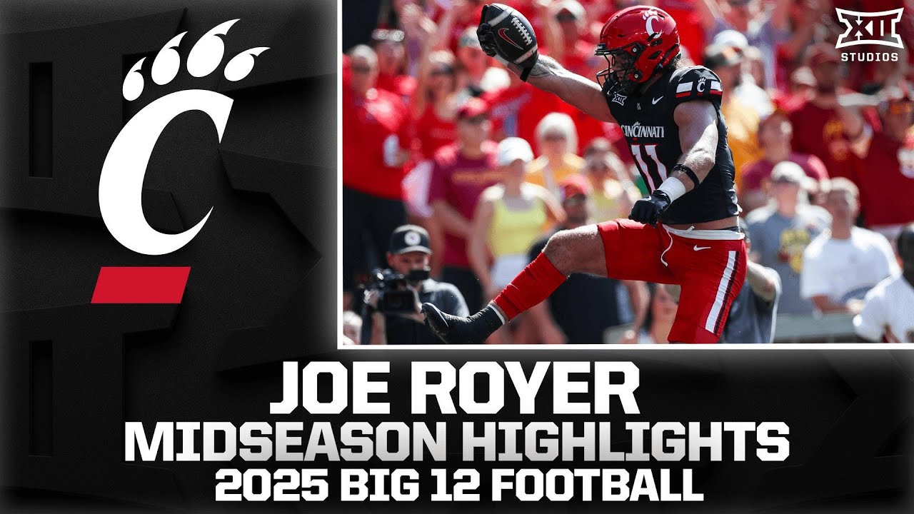 Joe Royer Midseason Highlights | 2025 Big 12 Football