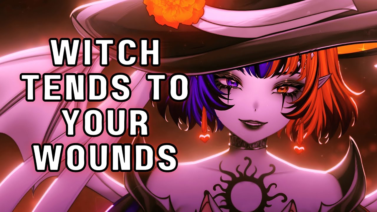 ASMR Witch Tends to Your Wounds and Heals You 🔮 (sleep aid, fantasy roleplay, personal attention)
