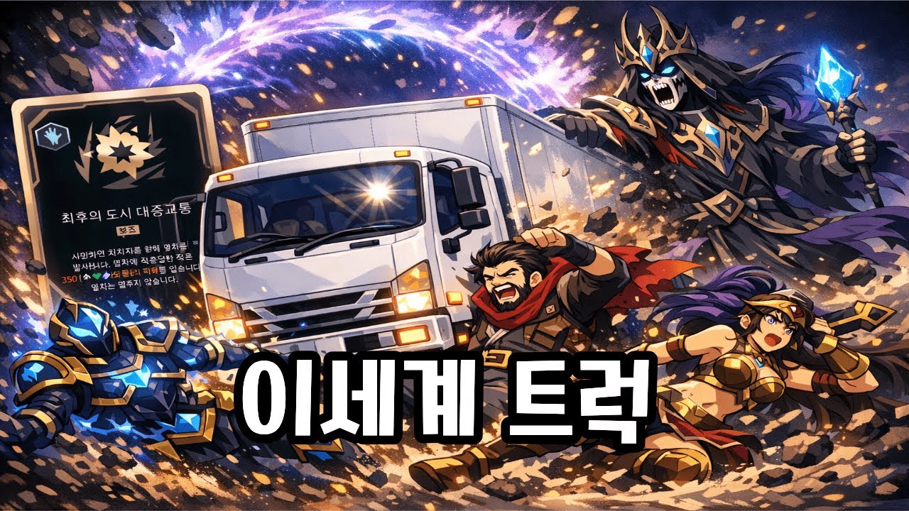 이세계 트럭으로 상대팀 전부 전생시킨 건에 대하여 [칼바람 아수라장]