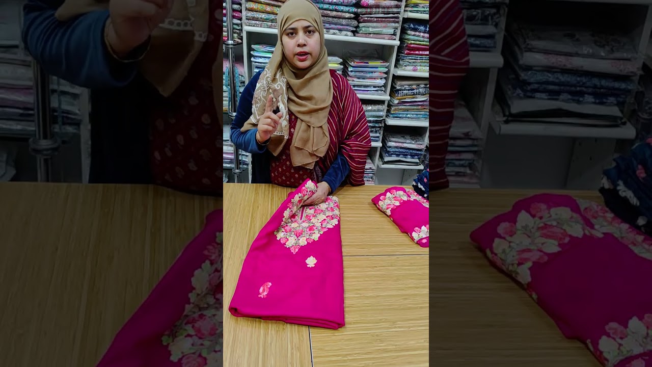 Kashmiri embroidered collection 😍 trendy and latest ♥️ order no. 9818107317 