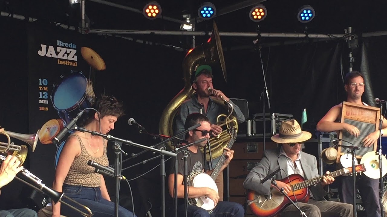 Tuba Skinny  at  Breda Jazz 2018  -  3/6