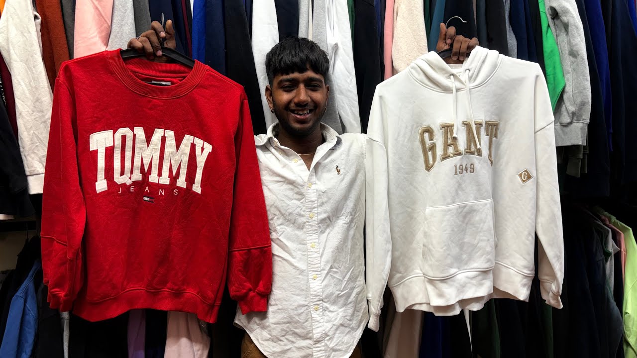 Cheapest Export Surplus Garments 😱 |Upto 95% off on Gant, Polo, Columbia tommy Gap ck TR