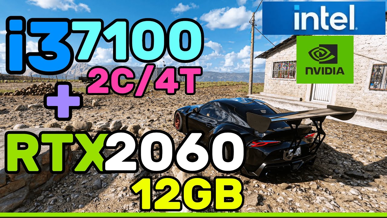 Intel i3 7100 + RTX 2060 12GB | Tested in Games (2026) | 1080p
