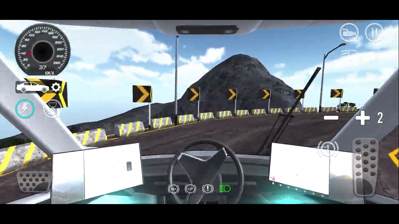 Furious Car Driving 2024 - With tight, dangerous, and dangerous curves!!