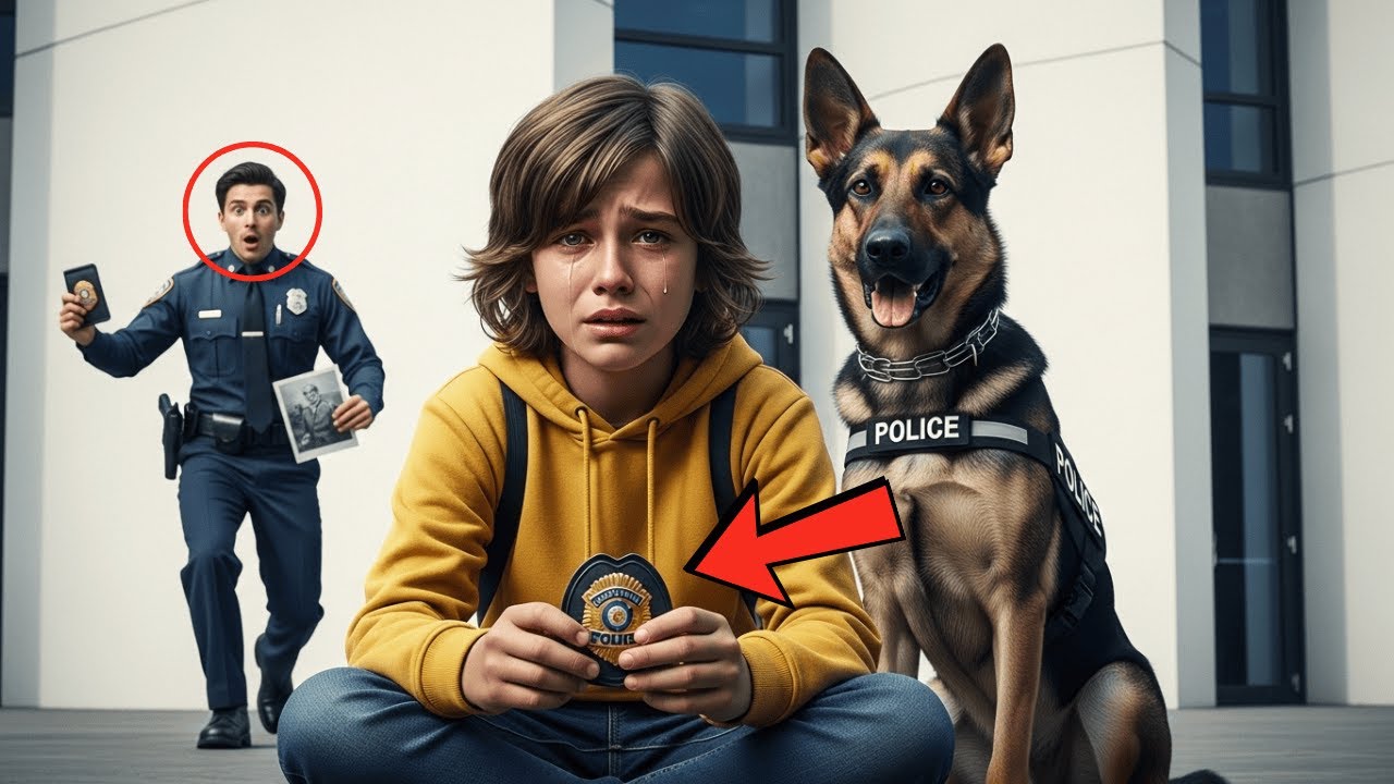 Waisenkind fragte Polizeihund: &bdquo;Willst du mein Papa sein?&ldquo; &ndash; Was dann geschah, brach alle Herzen 💔