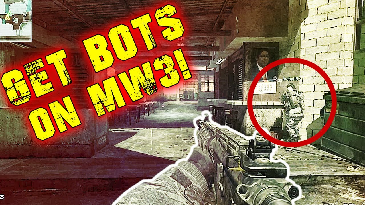 HOW TO GET BOTS ON MW3 PC! (IW5 Plutonium)