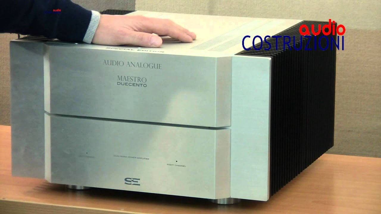 maestro 200 se finale Audio Analogue