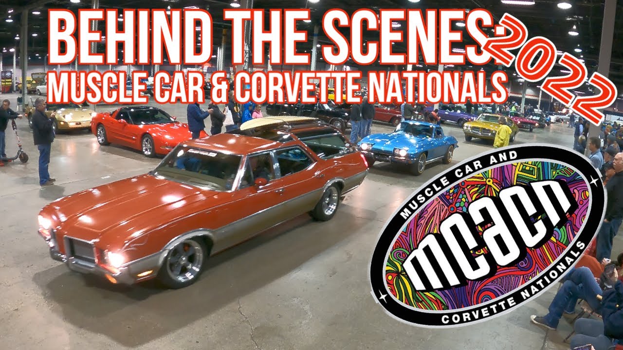 Muscle Car & Corvette Nationals 2022 Move Out - Behind the Scenes: Hundreds of Cars Leaving