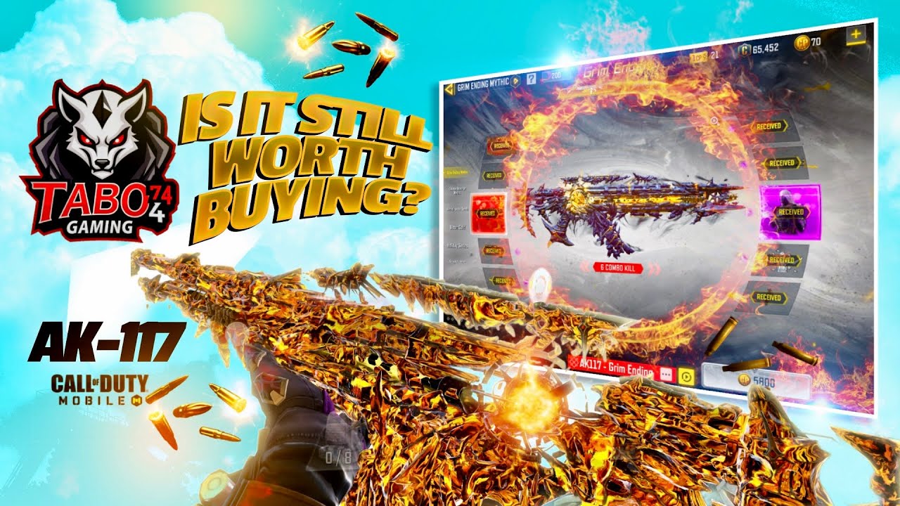 *NEW* Is the MYTHIC AK117 Grim Ending Skin STILL Worth Buying? (COD MOBILE) #codm