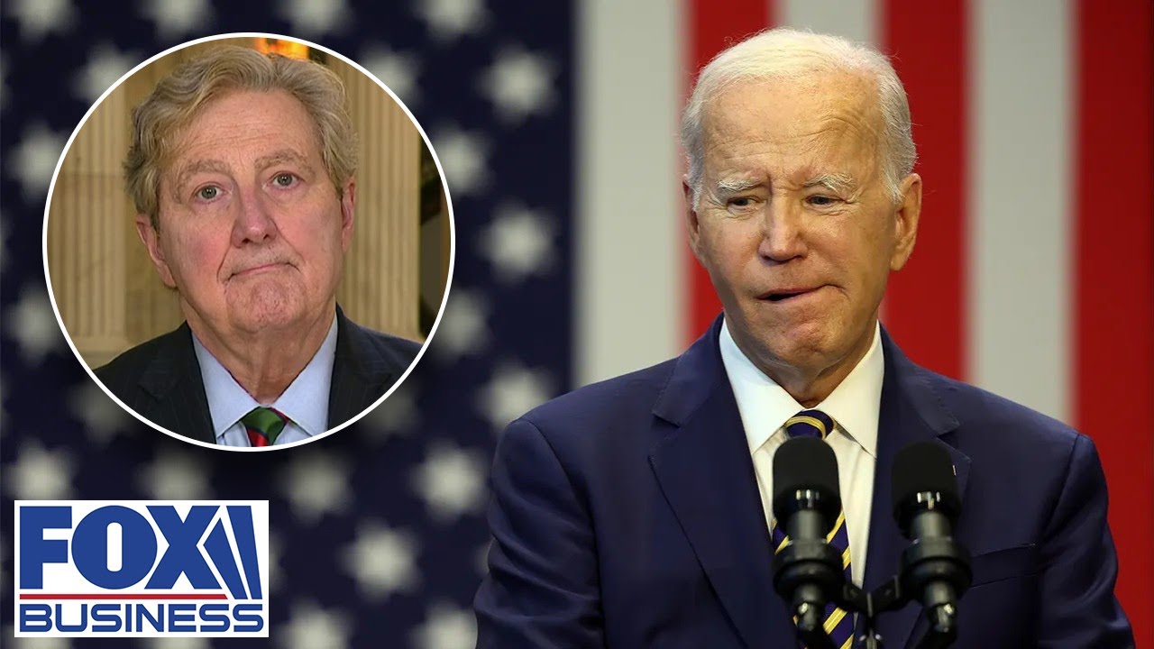 Biden has taken the 'bullet train to chump town': Sen John Kennedy