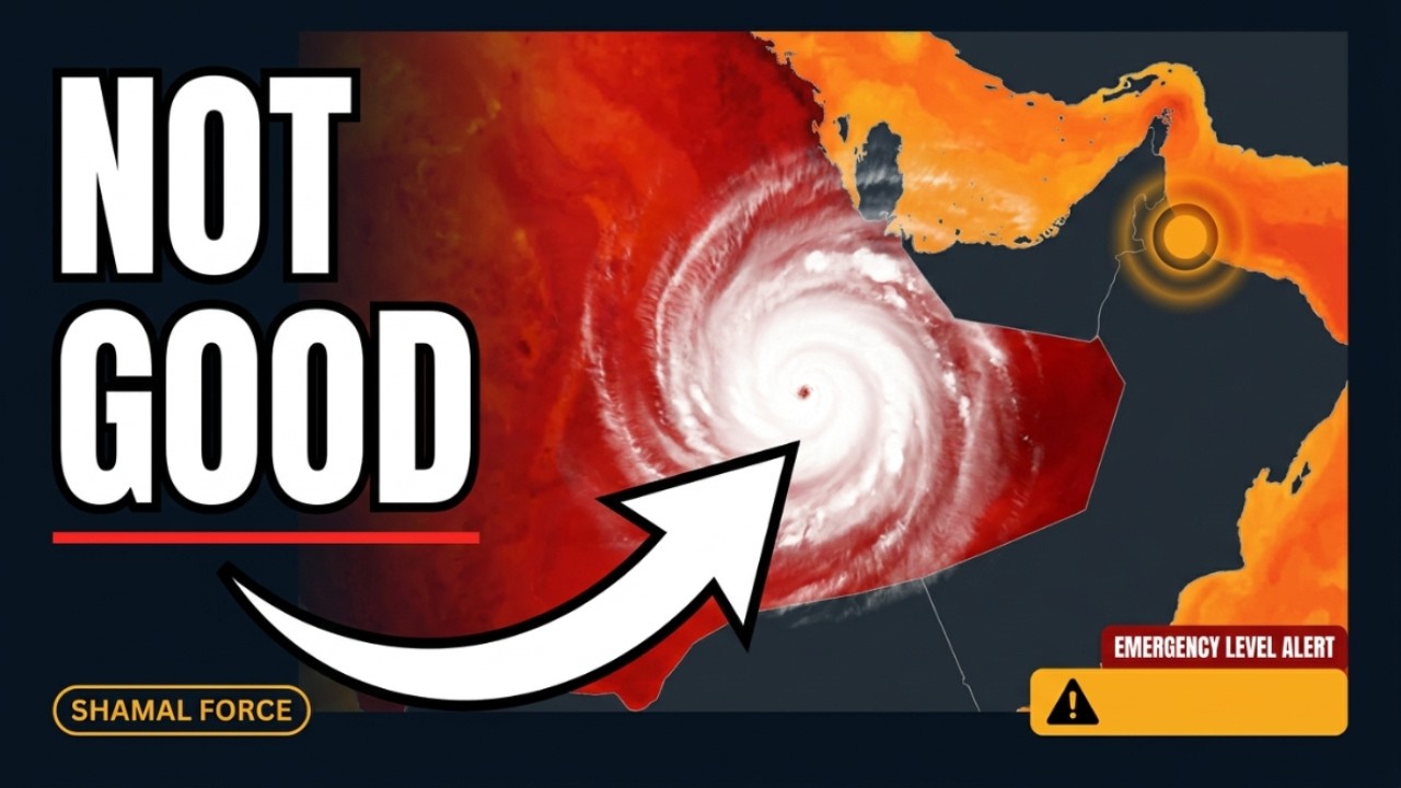 This Arabian Sea Cyclone Just Got Seriously Out Of Control...