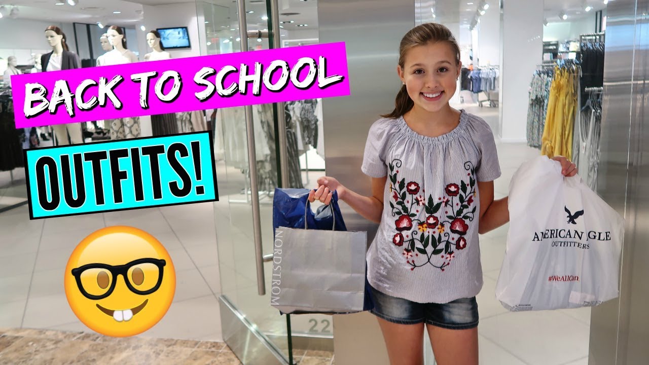 BACK TO SCHOOL SHOPPING WITH MY MOM! TEEN OUTFITS 2018!