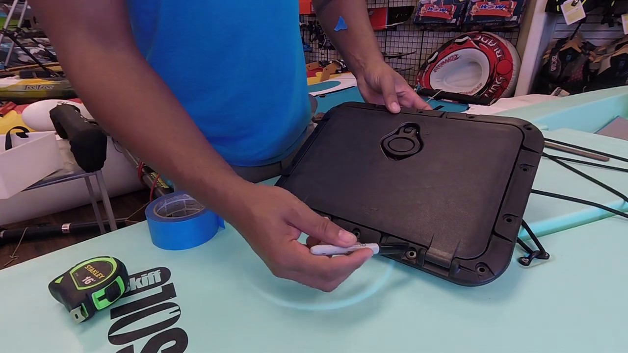 Solo Skiff Hatch install