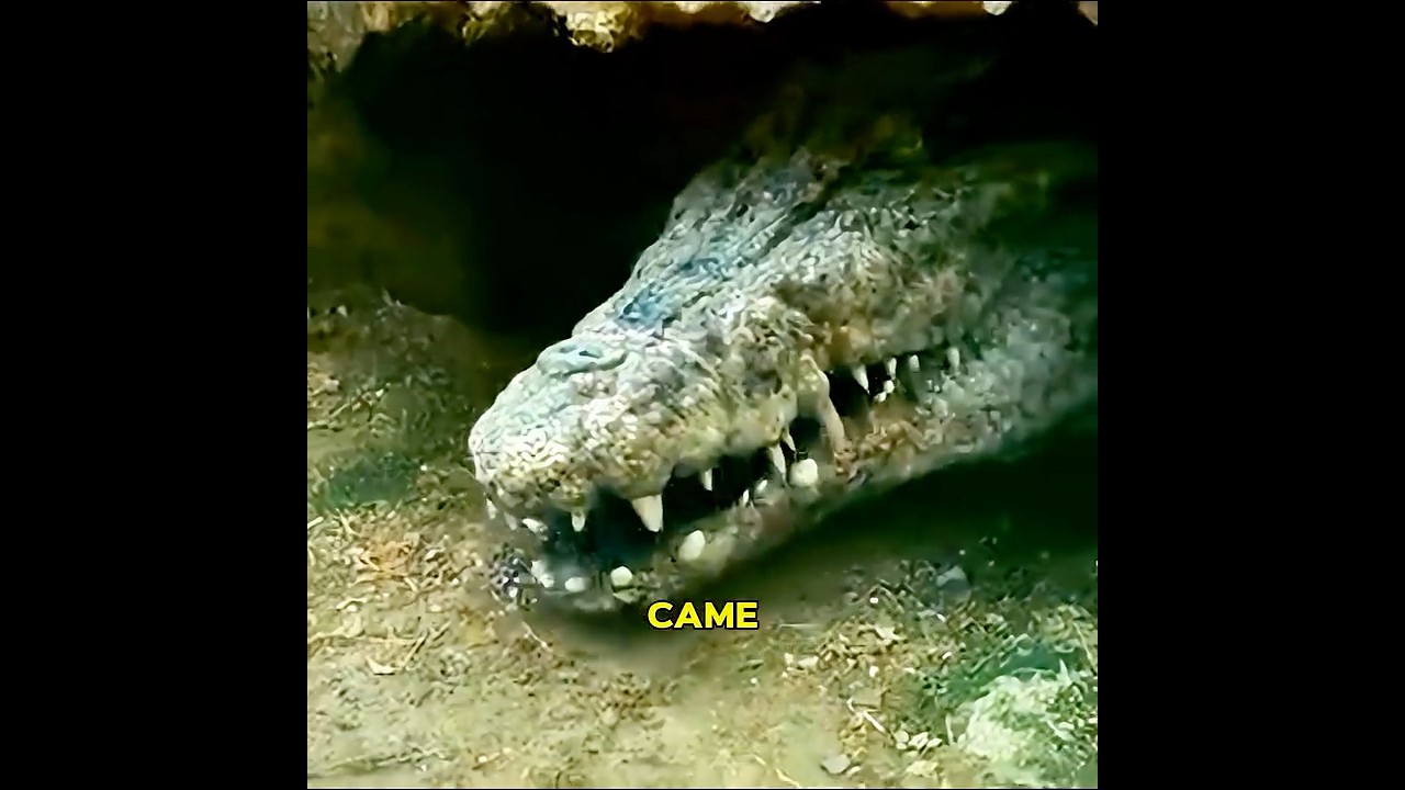 Wychował krokodyla&hellip; ale ten prawie zjadł jego wnuka 🐊 #szorty